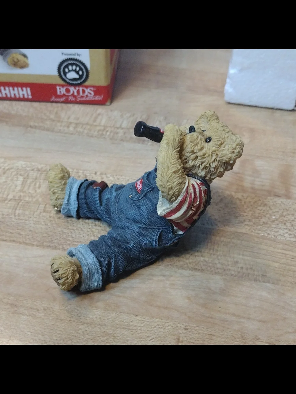 Boyds Bears Coca Cola Billy Ahhh 919904 First Edition 1E Crossover Boxed Mint